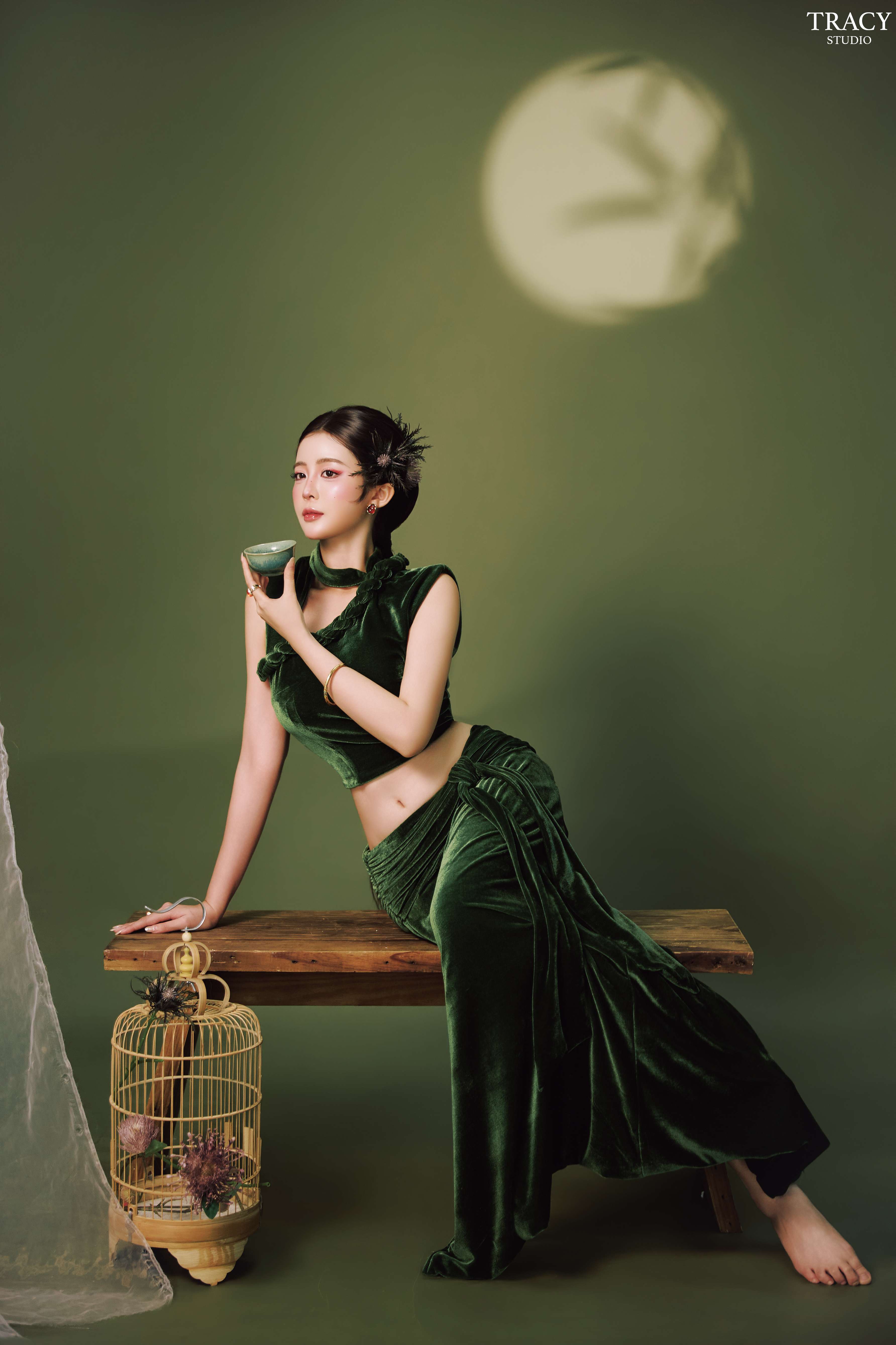 tracy studio chụp concept trung thu thanh trúc